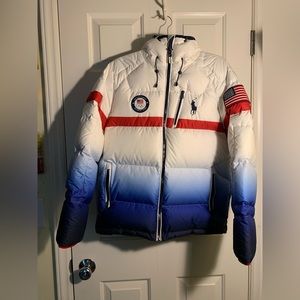 Men's Polo Ralph Lauren Olympics Team USA DOWN Fill Jacket SIZE: Small